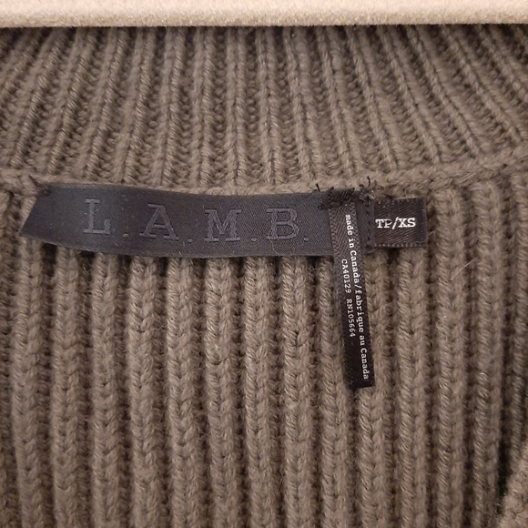 L.A.M.B. Sweater TP/XS Olive green - Picture 3 of 5